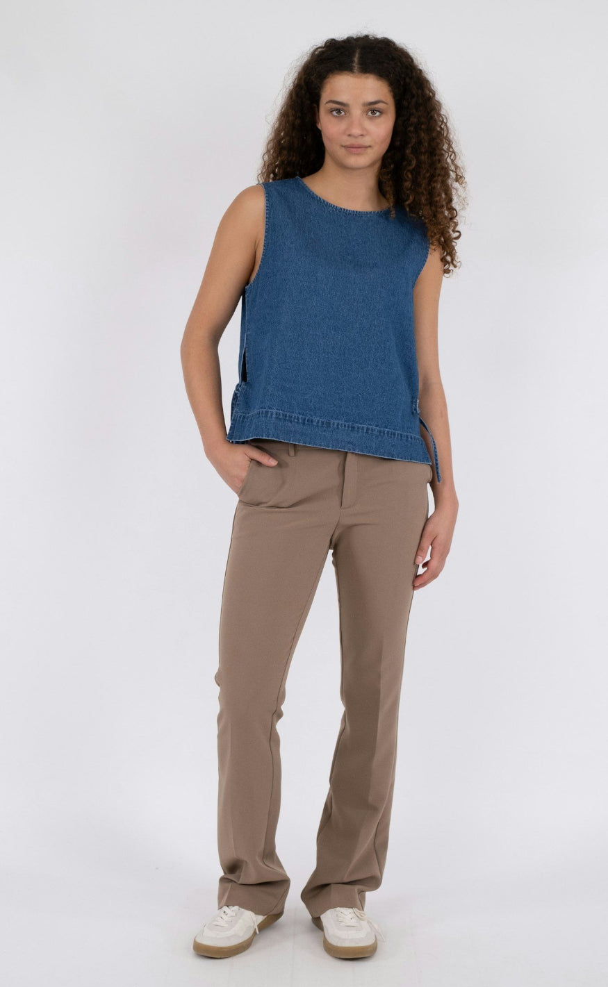 Neo Noir Topp - Svetlana Denim - Blue