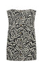 Freequent Topp - Lava - Moonbeam Melange W. Black