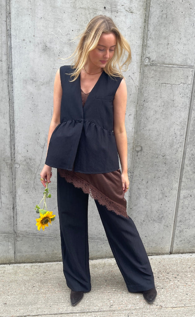 Love & Divine Topp - Love1478 - Black