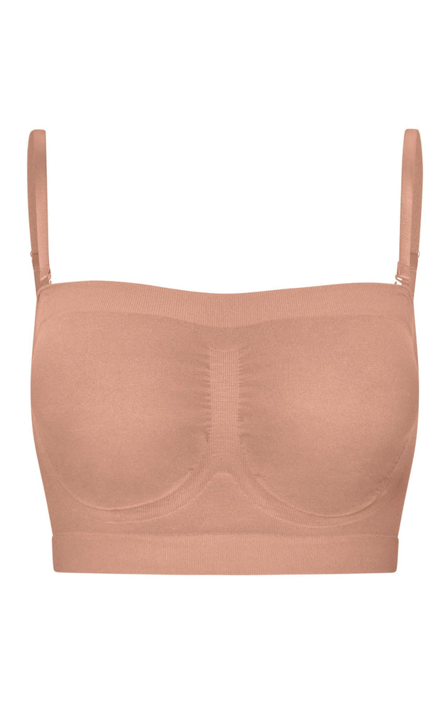 Lykkeland Ateliér Topp - Bandeau - Tan