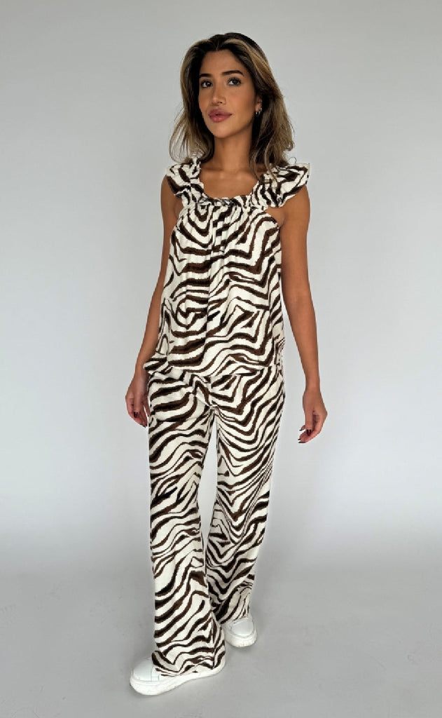 Continue Bukser - Roberta - Zebra