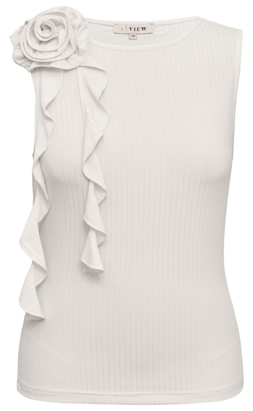 A-View Topp - Lilli - White