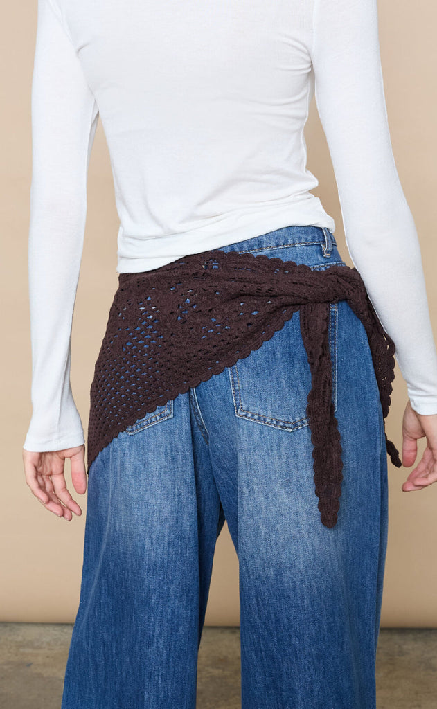 Love & Divine Skjerf - Love1500 - D. Chocolate