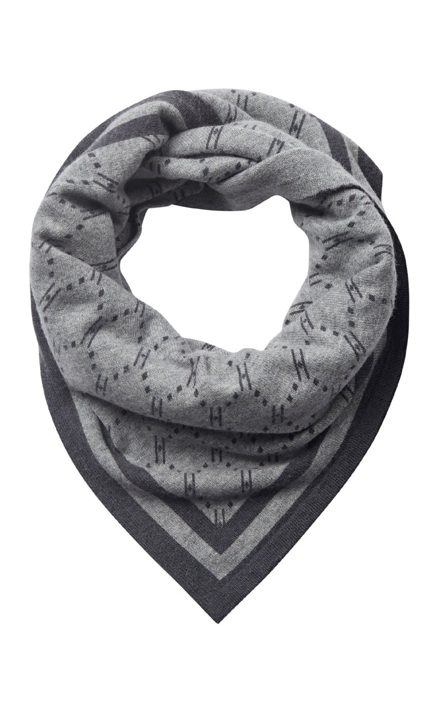 Hype The Detail Skjerf - 83 - Light Grey Melange