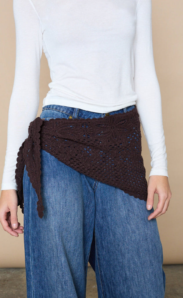 Love & Divine Skjerf - Love1500 - D. Chocolate