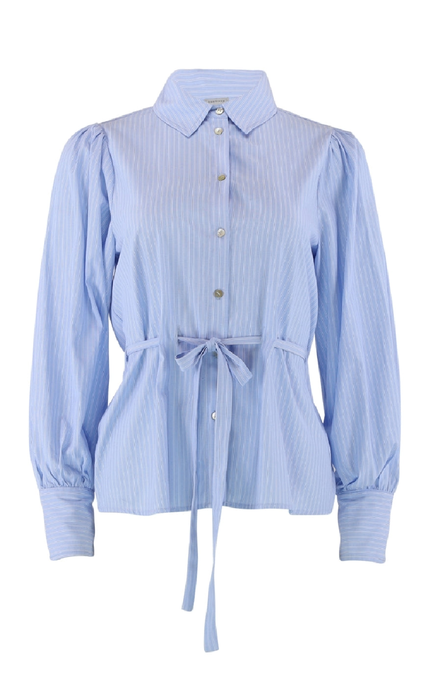Continue Skjorte - Triana - Blue Stripe