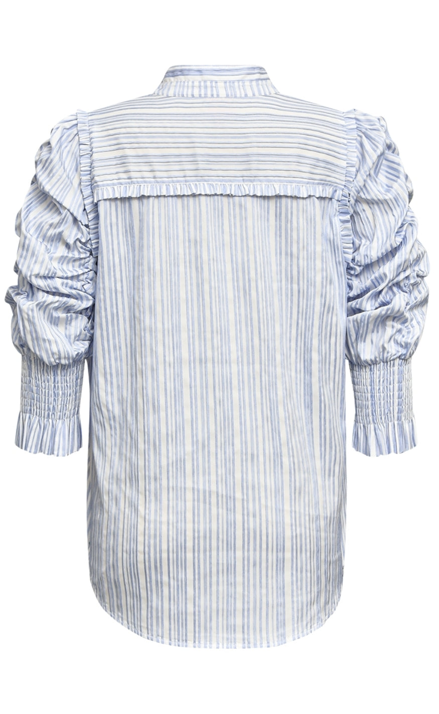 Gossia Bluse - Trine - Blue Stripes
