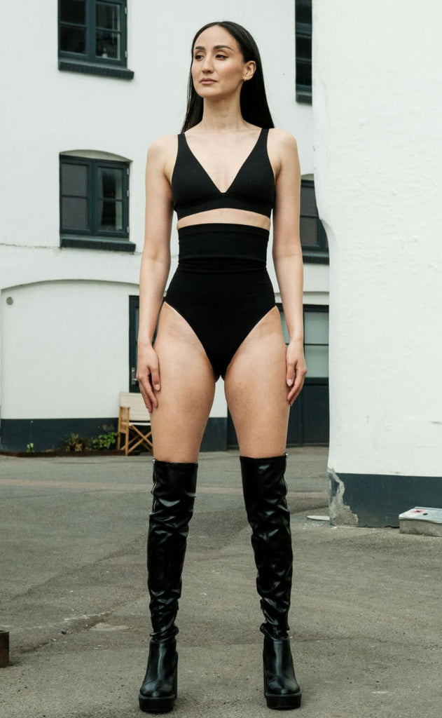 Lykkeland Ateliér Trusse - High Waist - Black