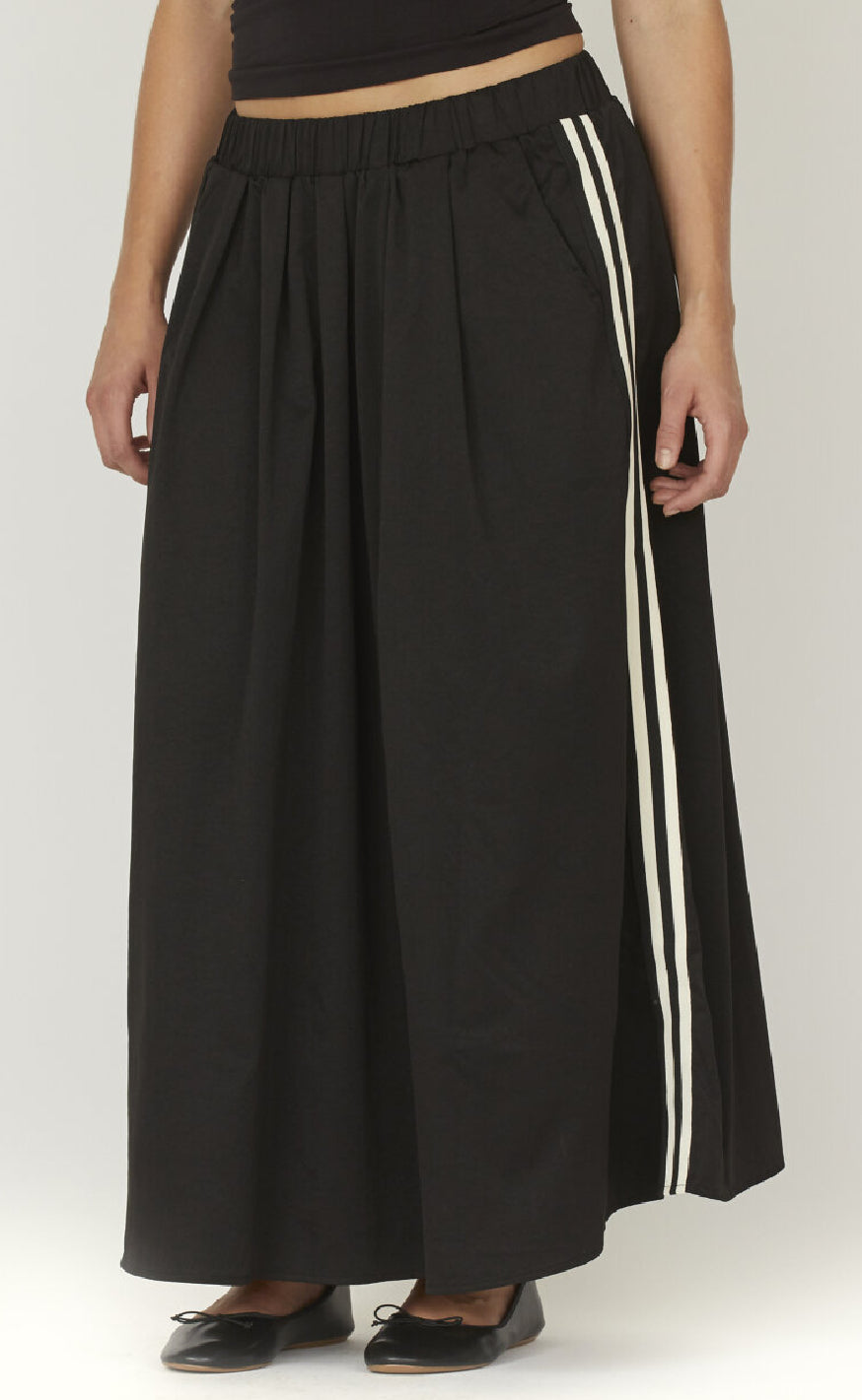 Sisters Point Skjørt - Nara-SKIRT - Black/Cream