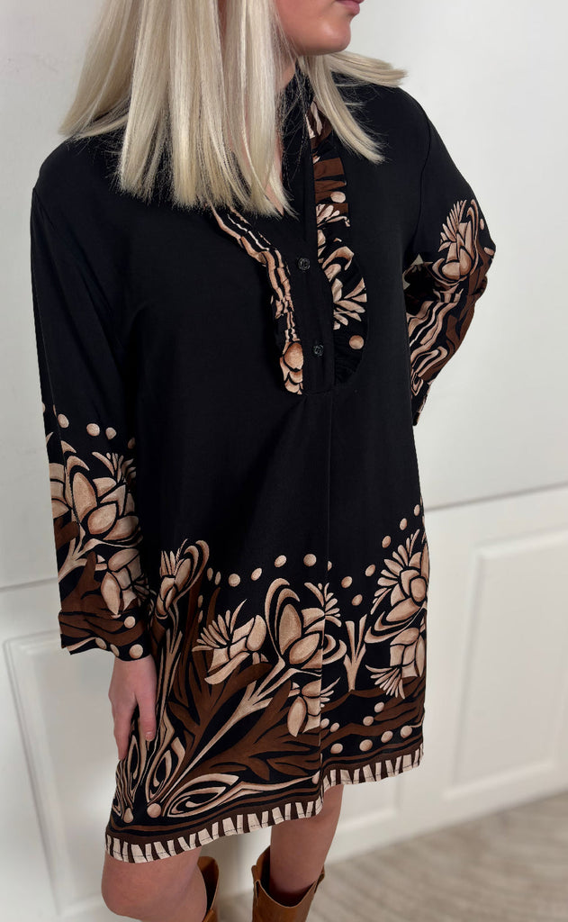 Marta Du Chateau Tunika - Capri - BlackNG313BA