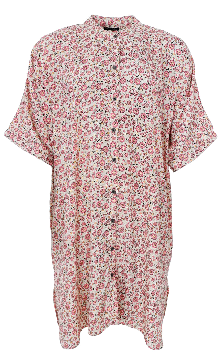 Black Colour Kjole - Luna Tunic - Rose Daisy