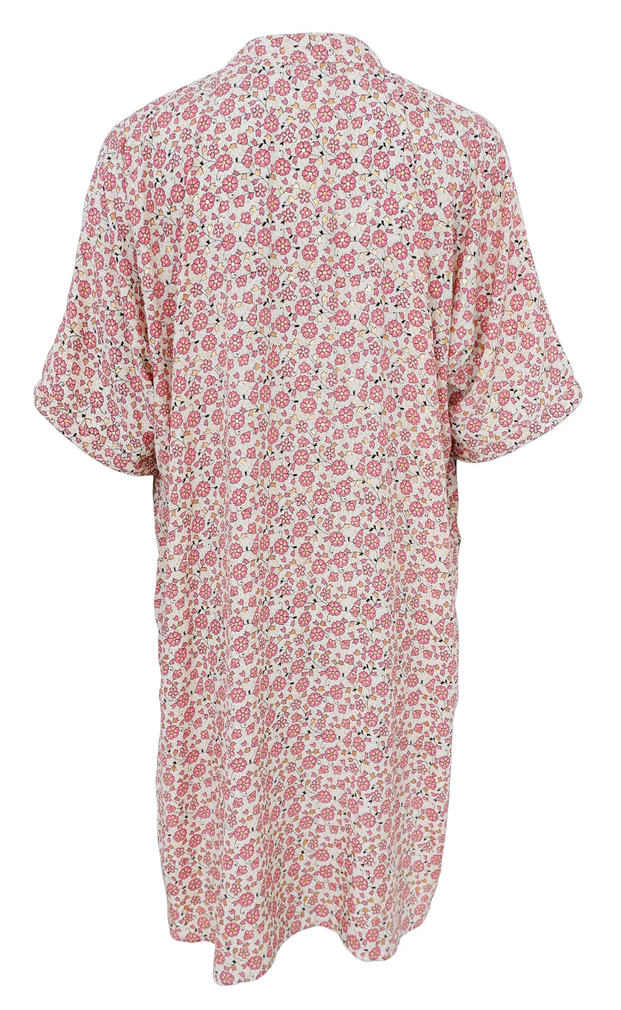 Black Colour Kjole - Luna Tunic - Rose Daisy