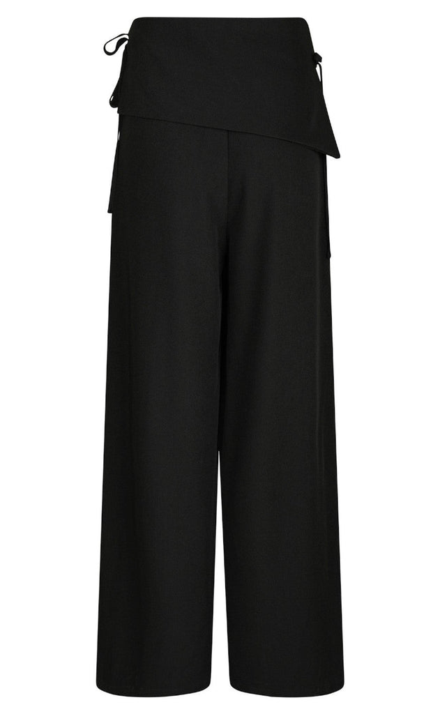 Neo Noir Bukser - Deani Fold - Black