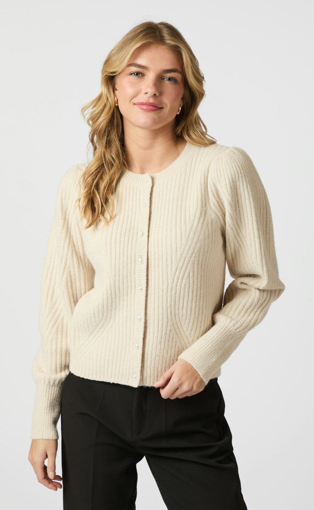 Neo Noir Cardigan - Puli - Ivory