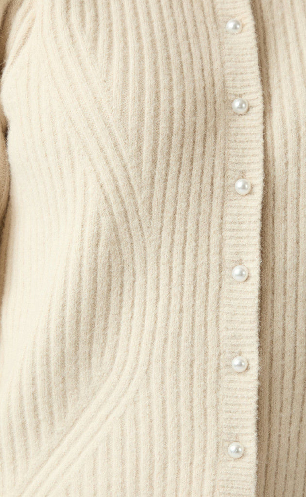 Neo Noir Cardigan - Puli - Ivory