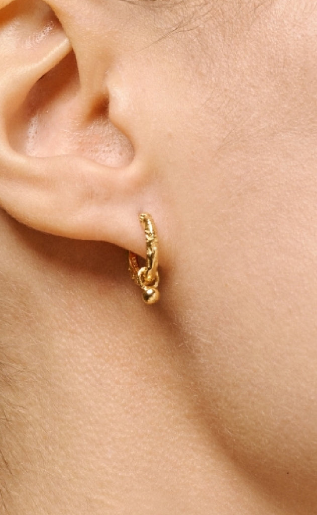 ENAMEL Copenhagen Øreringer - Belle - Gold Colour