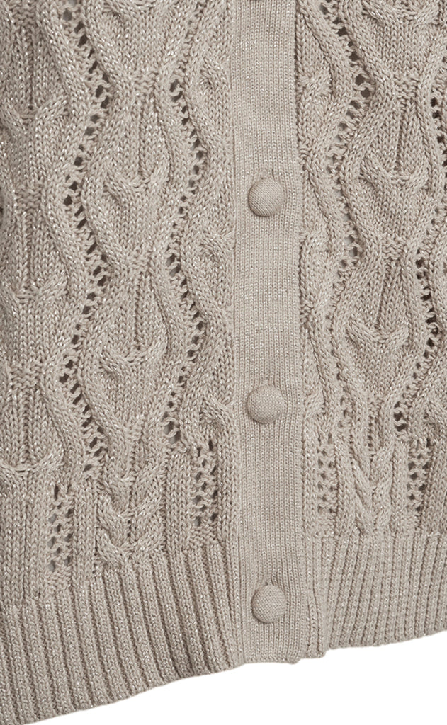 Freequent Vest - Limbo - Simply Taupe w. Gold