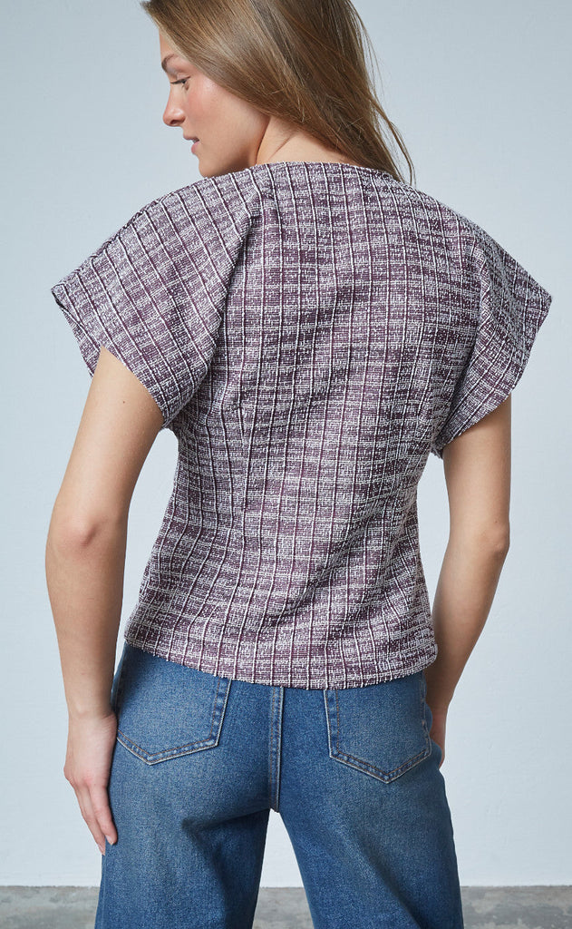 Sisters Point Vest - Evela - D. Bordeaux