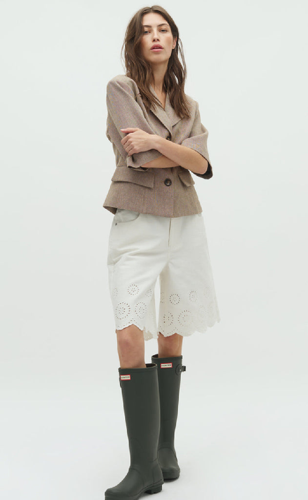 Global Funk Shorts - Talina - White