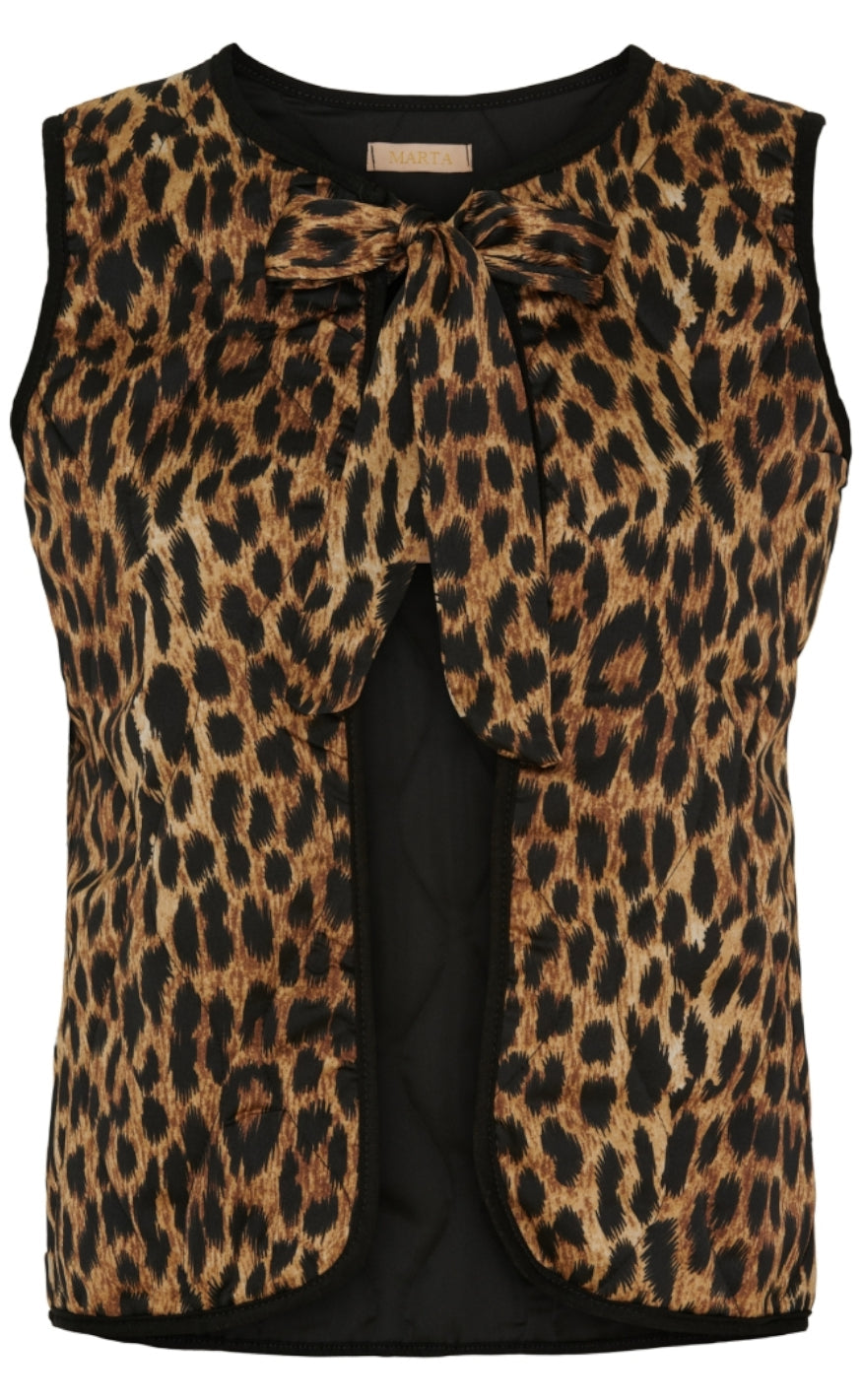 Marta Du Chateau Vest - 2478-C Mona - Small Leo