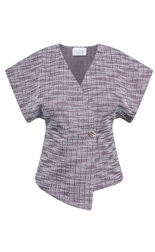 Sisters Point Vest - Evela - D. Bordeaux