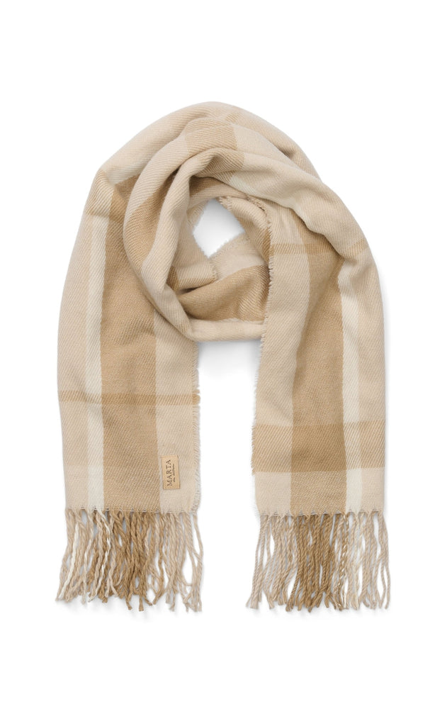 Marta Du Chateau Skjerf - Scarf 182302 - Beige