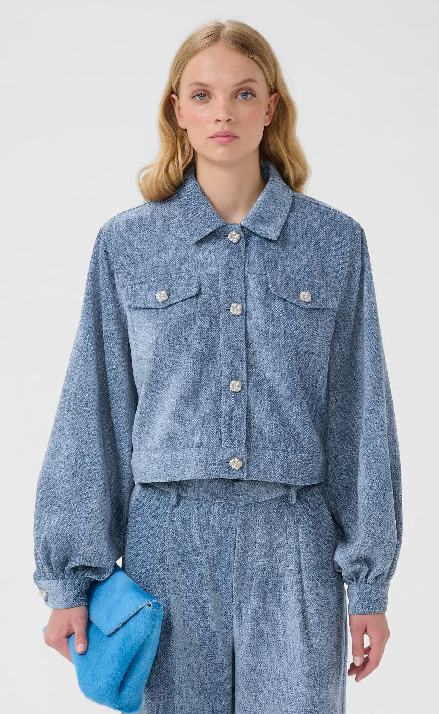 Gestuz Jakke - Vally - Denim Blue