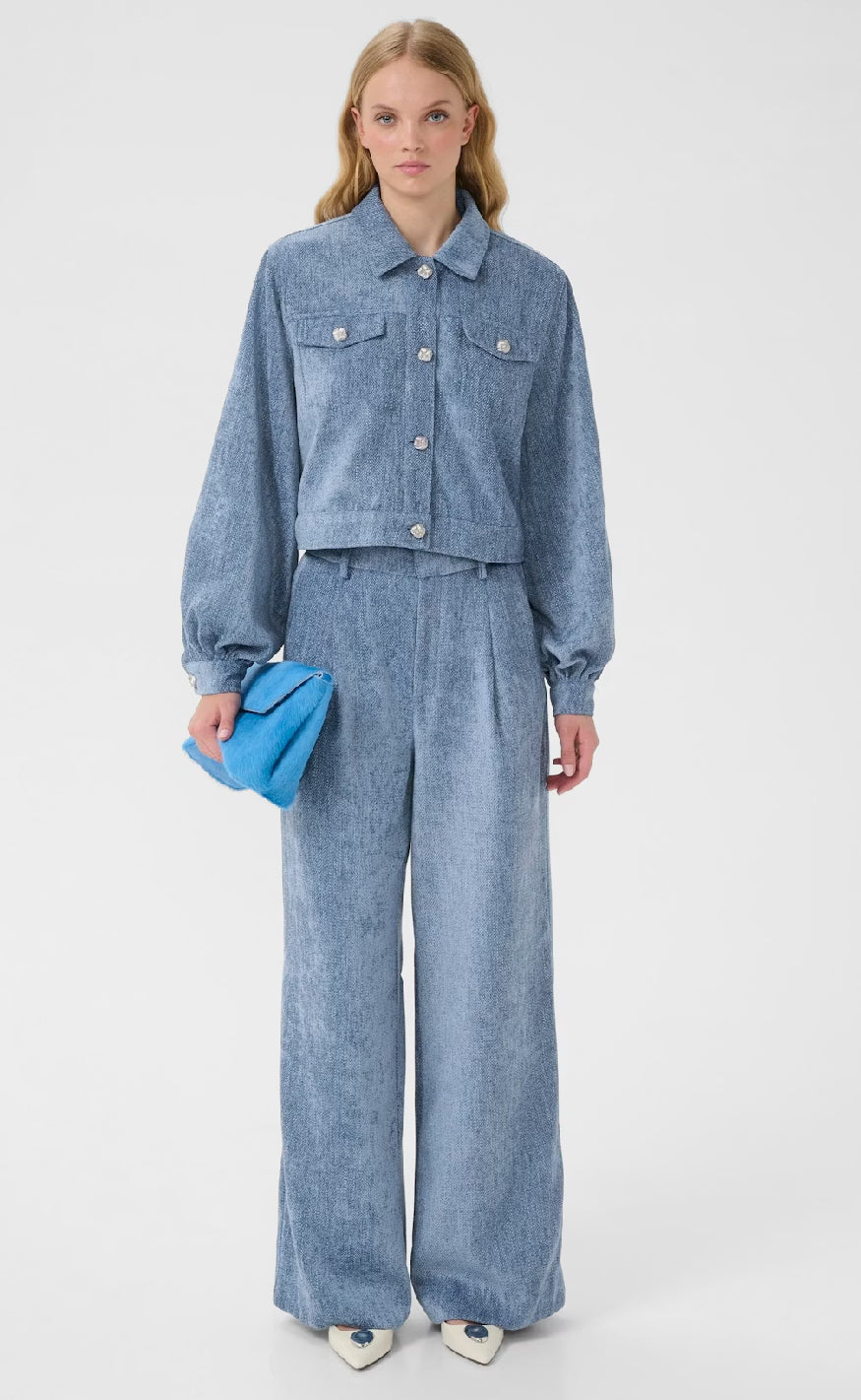 Gestuz Jakke - Vally - Denim Blue