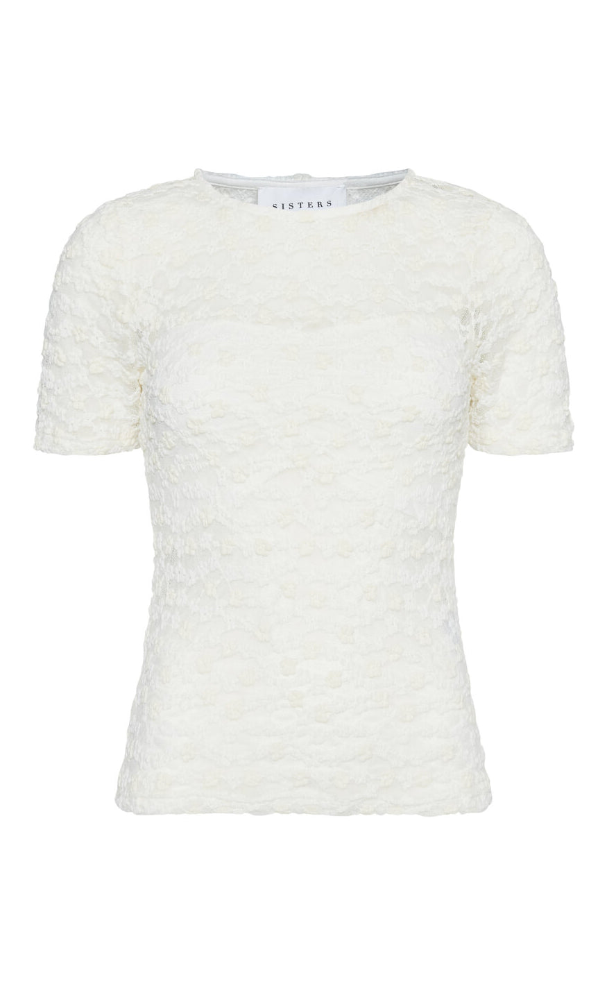 Sisters Point Topp - Vassy-SS - Cream