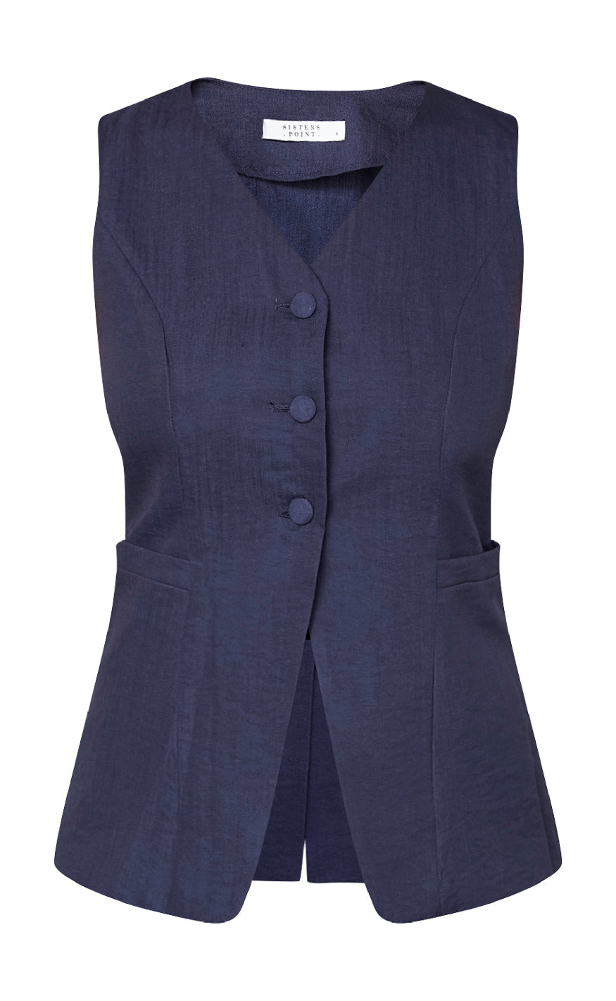 Sisters Point Vest - Game-VE - Dark Blue