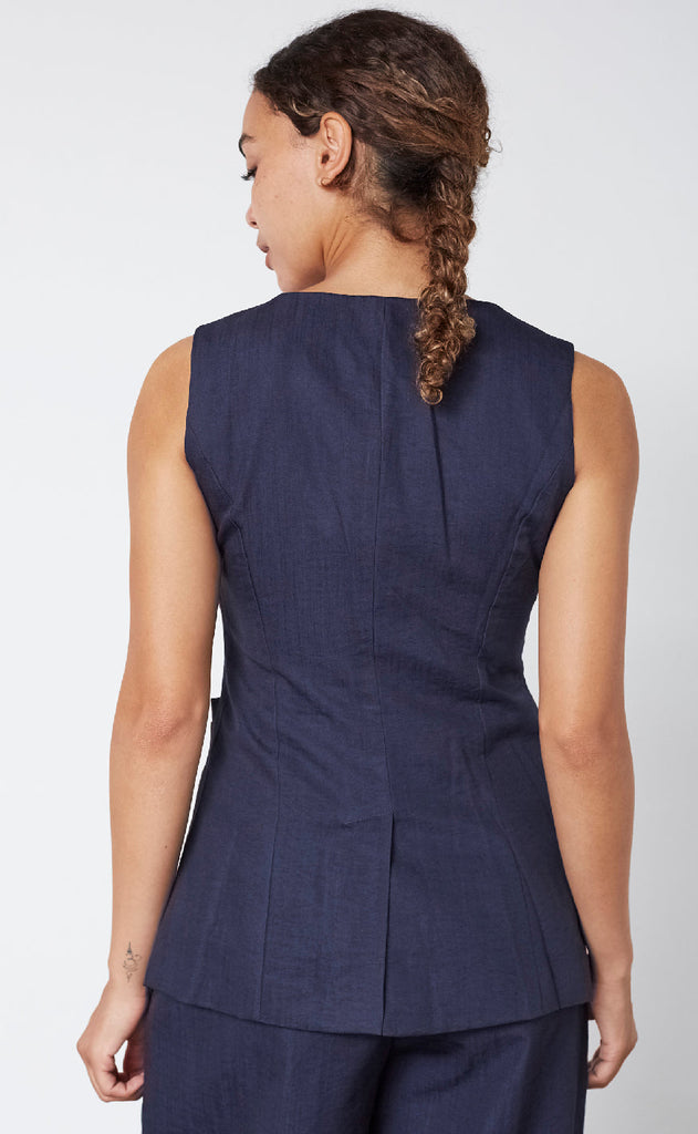 Sisters Point Vest - Game-VE - Dark Blue