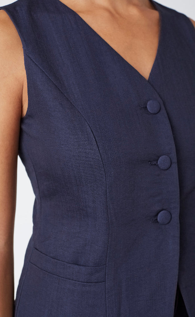 Sisters Point Vest - Game-VE - Dark Blue