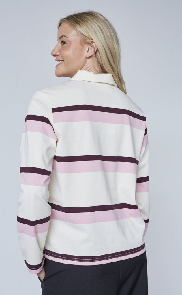 Sisters Point Bluse - Vebby-LS - Stripe