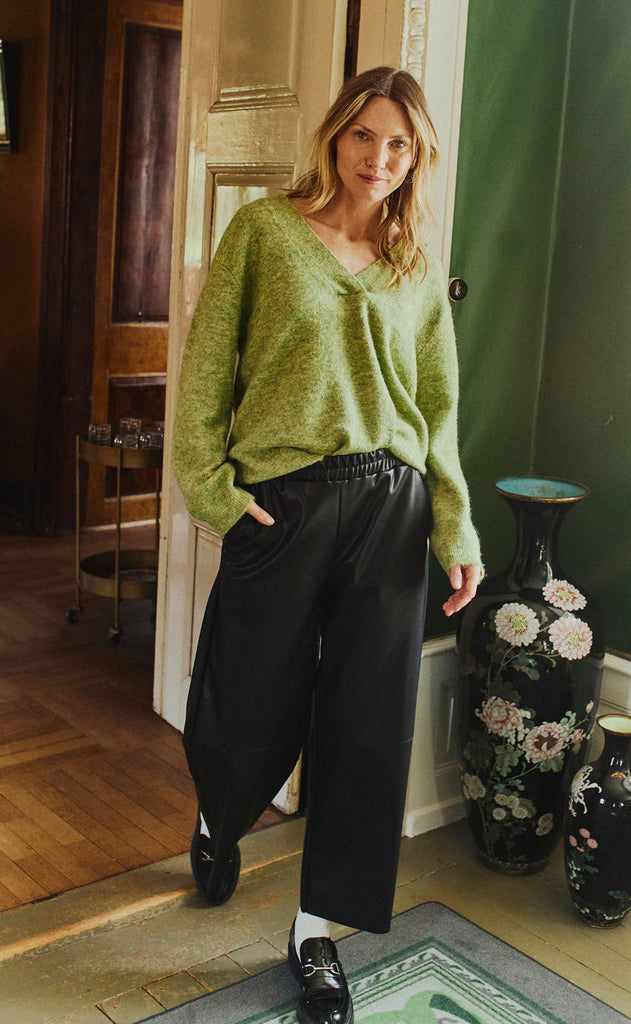 Freequent Bukser - Veggy - Black