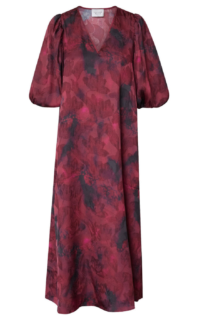 Sisters Point Kjole - Ventia-V.DR6 - Bordeaux Blurred