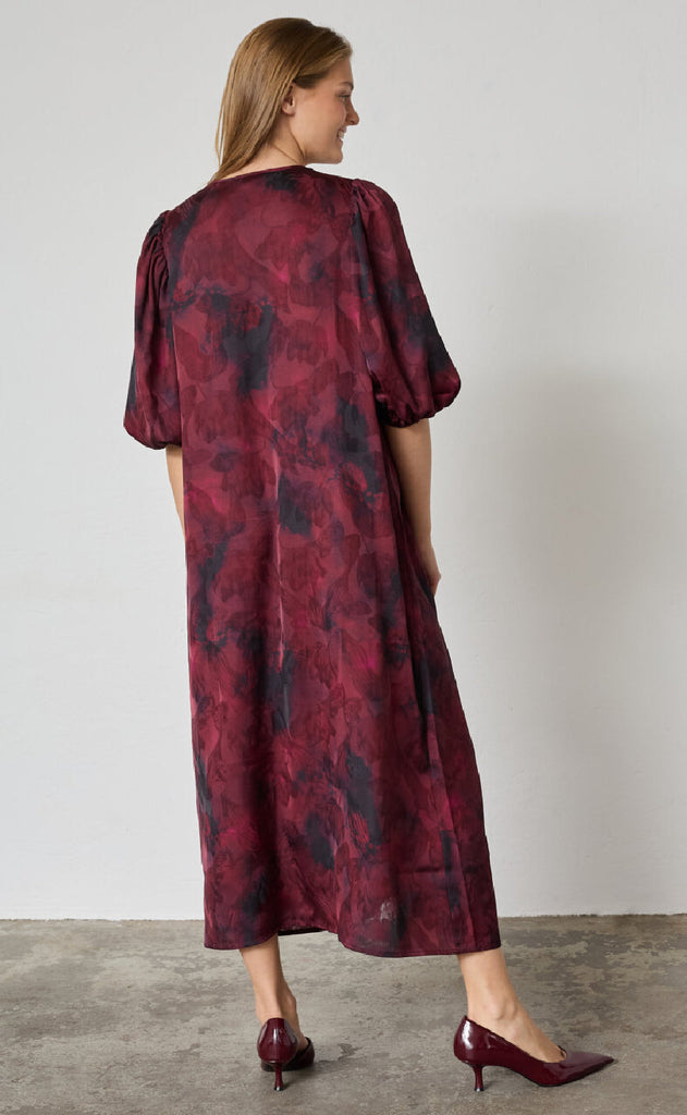 Sisters Point Kjole - Ventia-V.DR6 - Bordeaux Blurred