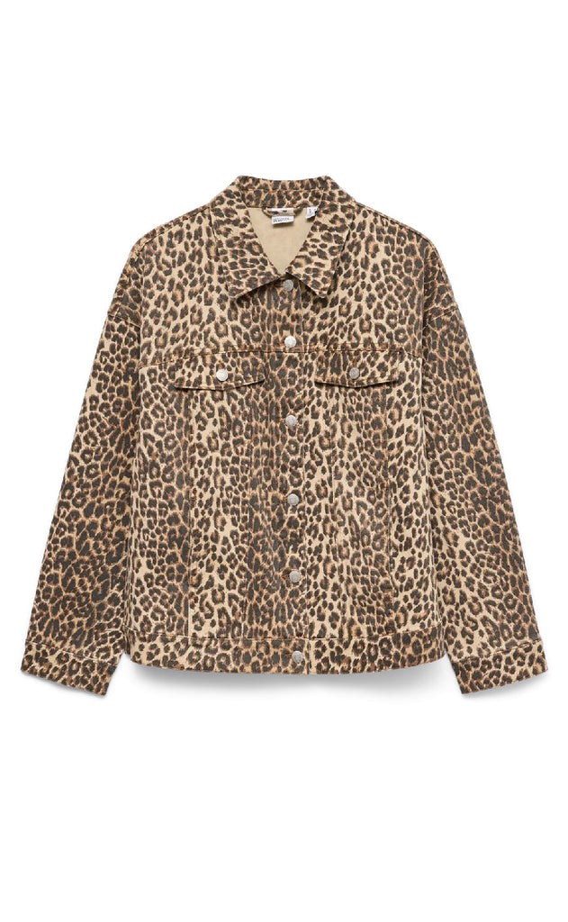 Vero Moda Jakke - Tess - Leopard