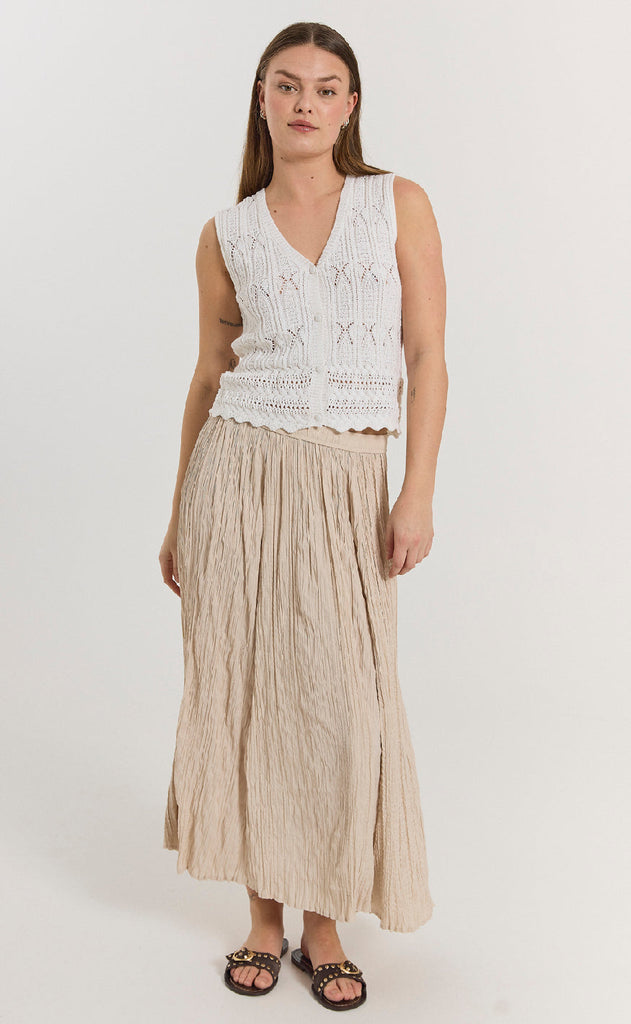 Freequent Vest - Fraya - Brilliant White