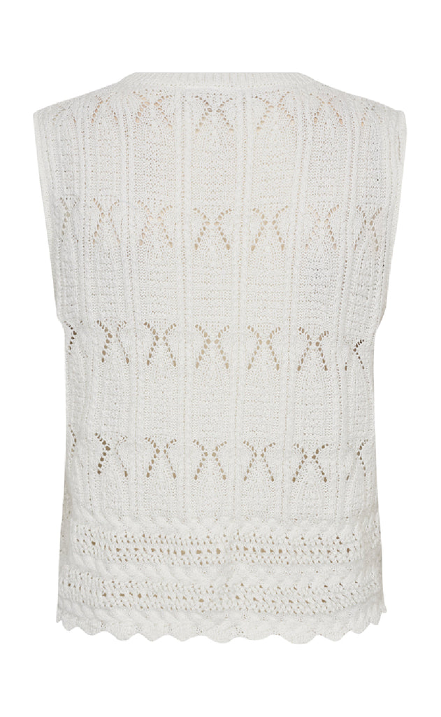 Freequent Vest - Fraya - Brilliant White