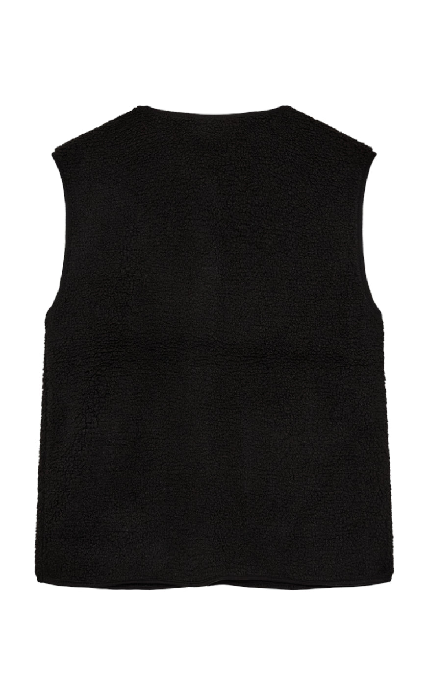 Freequent Vest - Teddy - Black