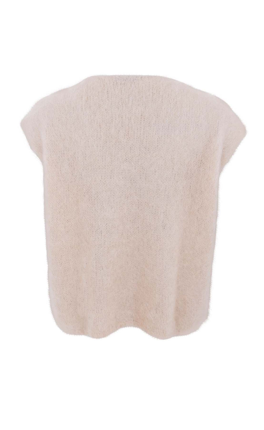 Black Colour Vest - Joerk - Latte