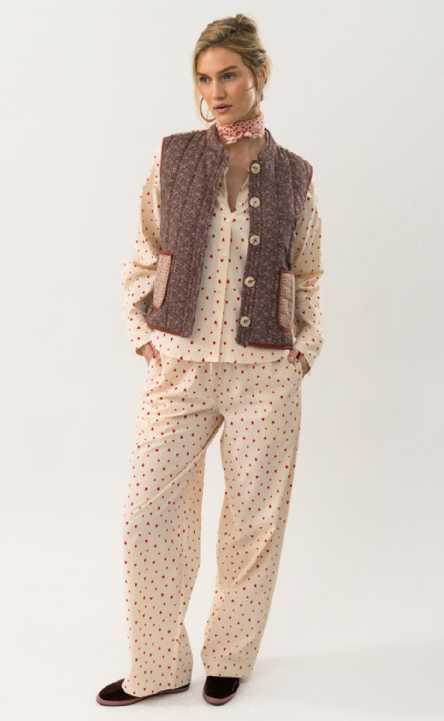 Lollys Laundry Vest - Cairo - Flower Print
