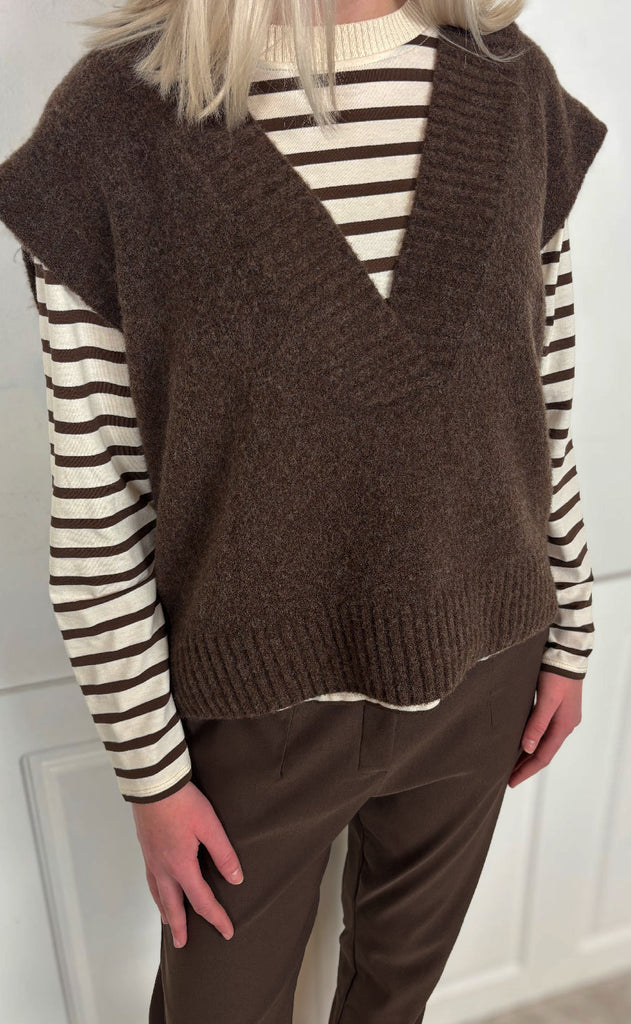 Marta Du Chateau Vest - Lila - Moro