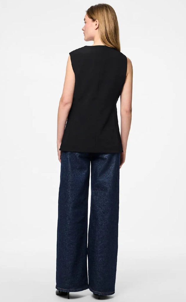 Pieces Vest - Tempre - Black