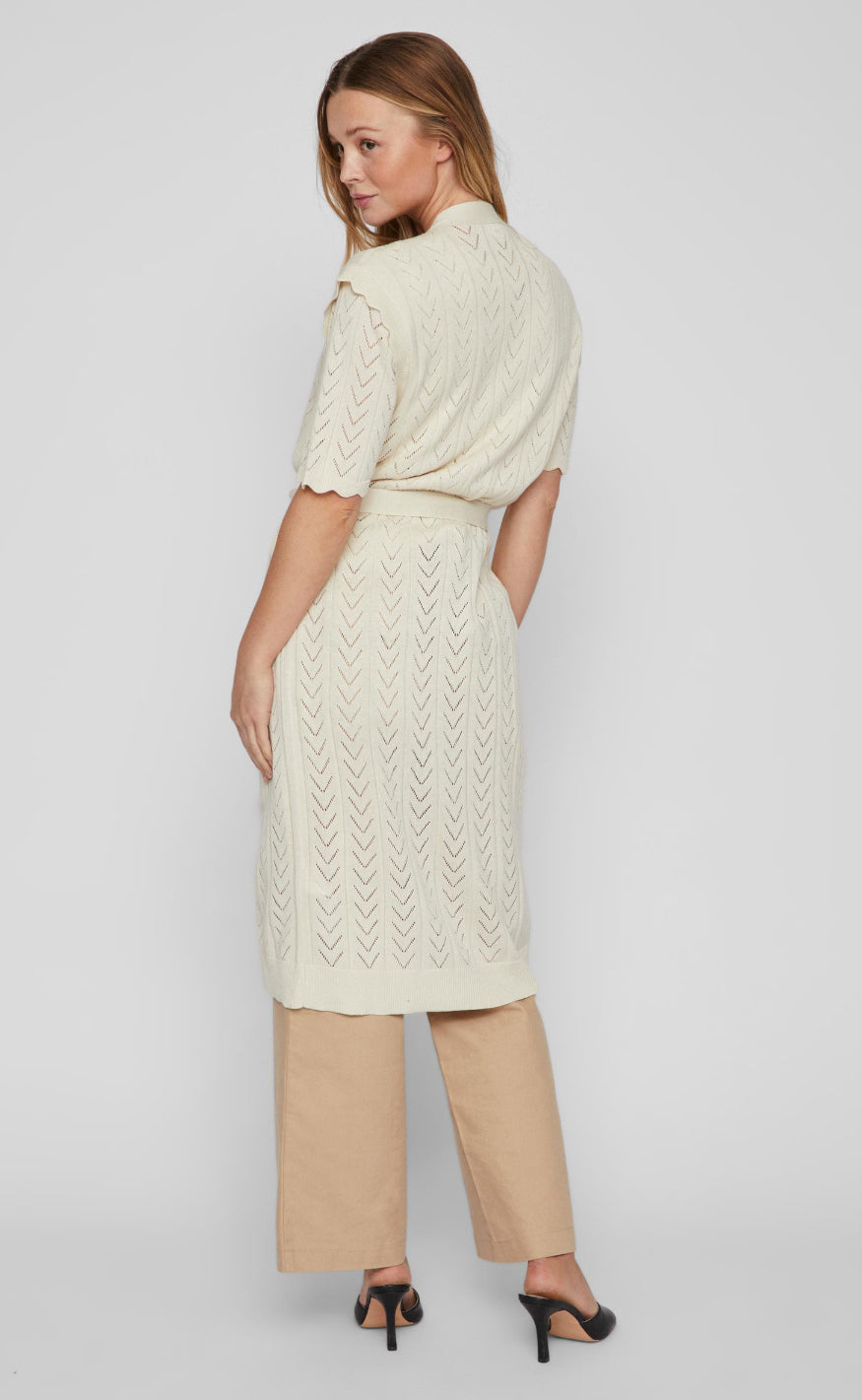 VILA Vest - Shelley - Birch