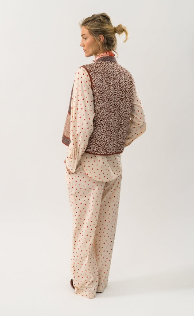 Lollys Laundry Vest - Cairo - Flower Print