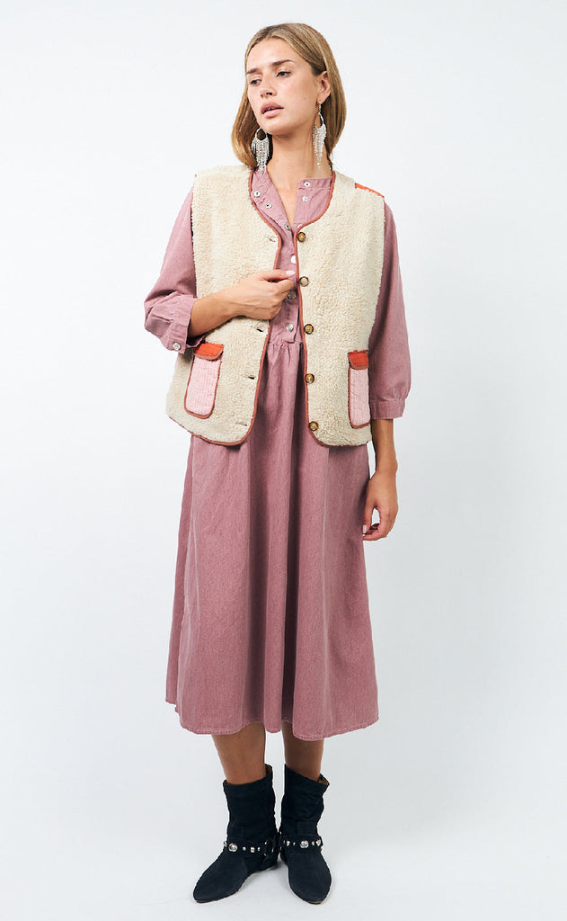 Lollys Laundry Vest - Jace - Sand