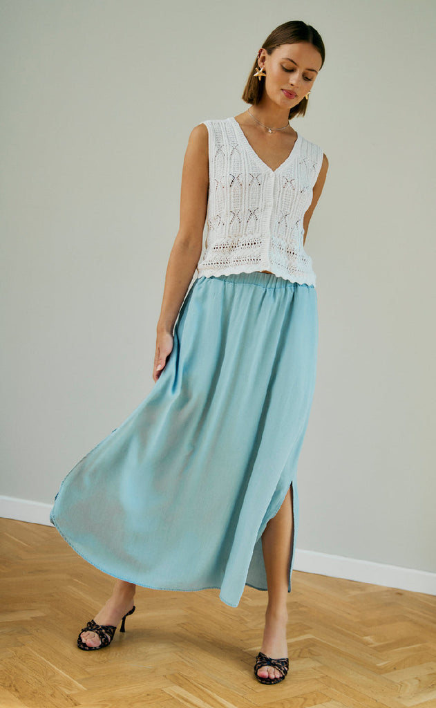 Freequent Vest - Fraya - Brilliant White