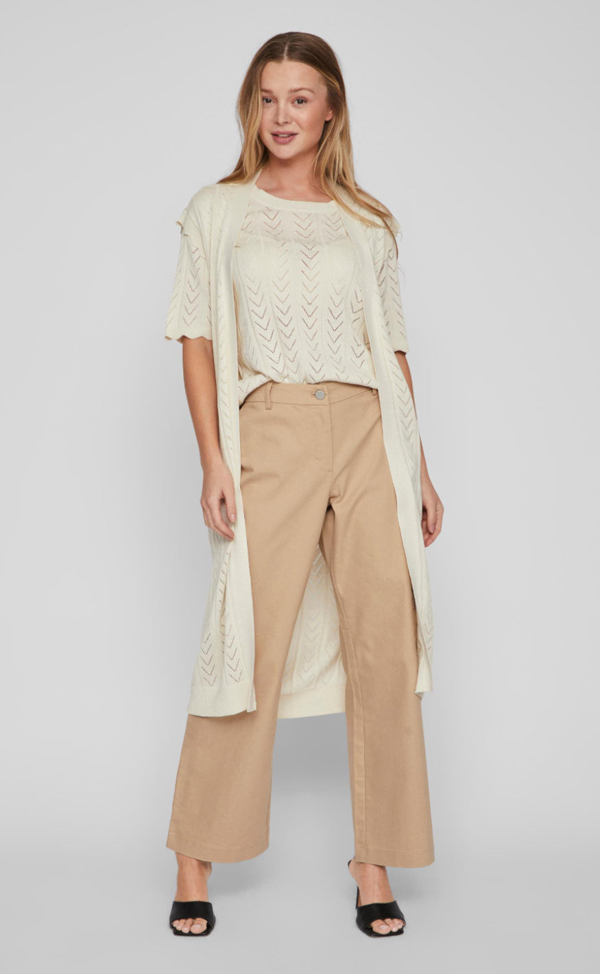 VILA Vest - Shelley - Birch