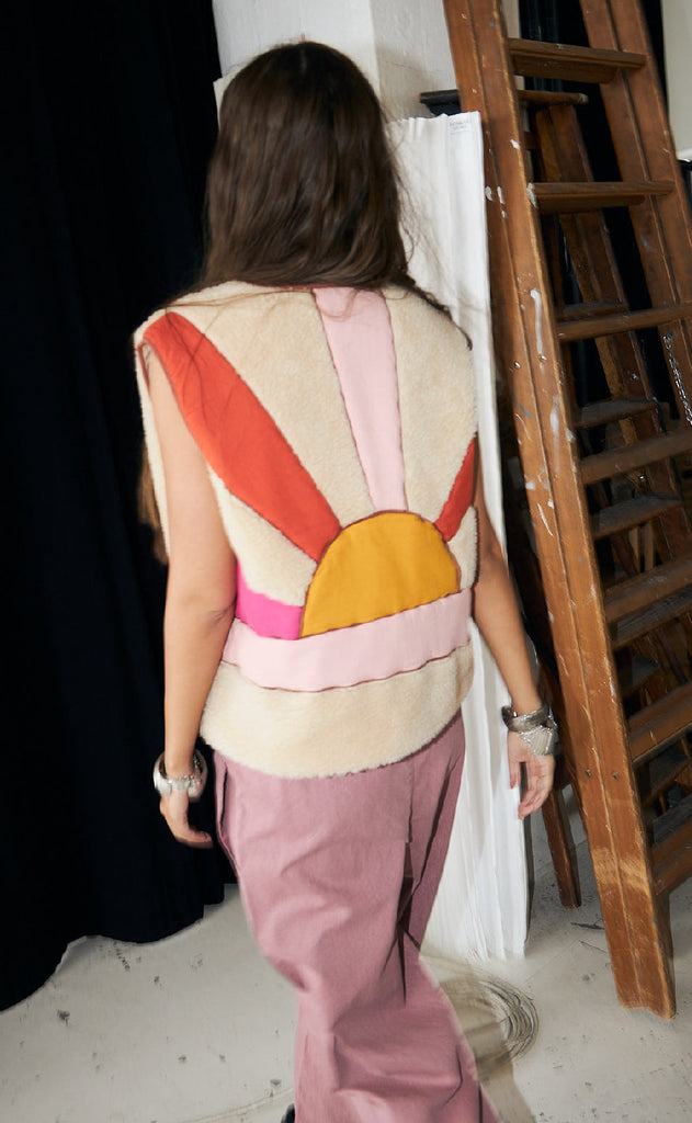 Lollys Laundry Vest - Jace - Sand